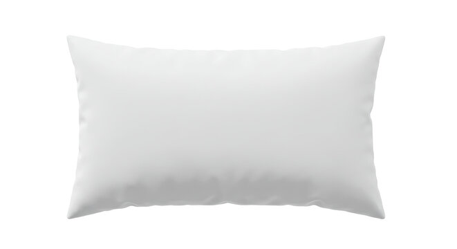 Isolated White Pillow