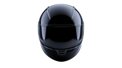 Black helmet on black, a dramatic study of contrast and shadow in minimalist photography