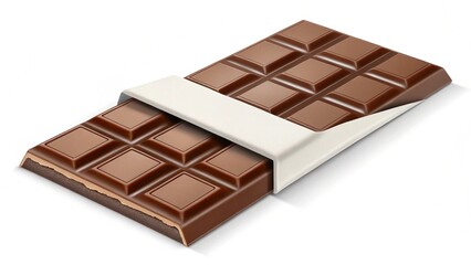 Fototapeta premium 3d Icon Of A Chocolate Bars