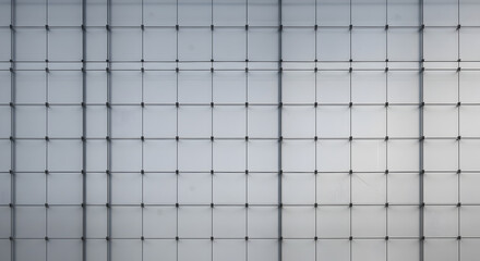 Contemporary translucent polycarbonate panel structure diffusing natural light