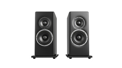Obraz premium Immersive audio experience, highquality speakers deliver powerful sound for music enthusiasts