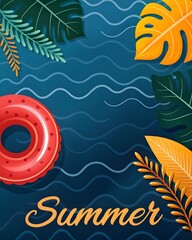 Obraz premium Summer Illustration