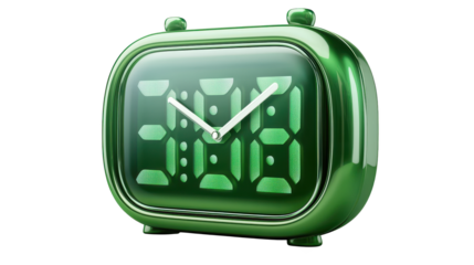 Stylish green watch with white face, a modern timepiece for everyday wear and special occasions