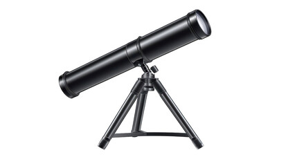 Telescope on a tripod, explore the universe and discover the wonders of the night sky