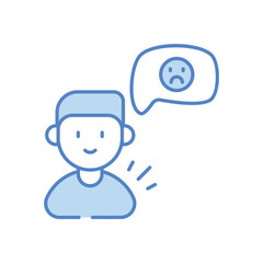Customer feedback  icon vector stock illustration
