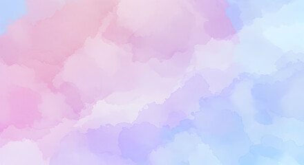 Gentle Pastel Watercolor Texture with Soft Blends and Smooth Transitions