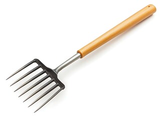 Garden Rake Tool Isolated White