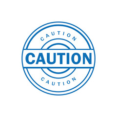 caution rubber stamp, flat education label minimalist design for digital and print projects
 Graphic Design Icons Making a Huge Impact on Visual Aesthetics