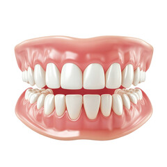 Human Ideal Model on transparent background