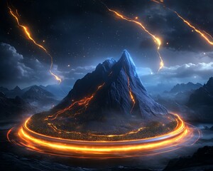 Mystical Mountain Vortex