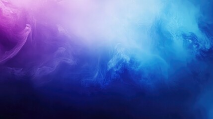 Fototapeta premium Abstract Smoke Effect with Blue and Purple Colors Background Texture
