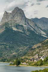 Lanuza village in the Tena Valley, Huesca province, Spain.