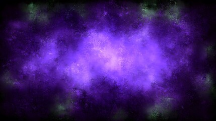 Abstract Purple Cosmic Nebula Background Texture