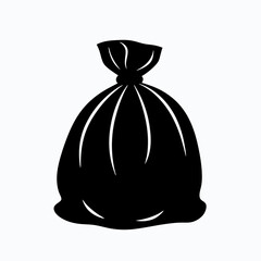 Mystery Sack Silhouette Revealed in Shadowy Contrast