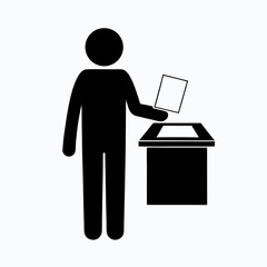 Elegant Silhouette of a Voting Ballerina in Motion Concept Art