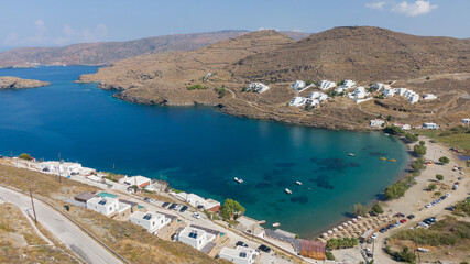 Obraz premium Episkopi beach in Kythnos, Greece