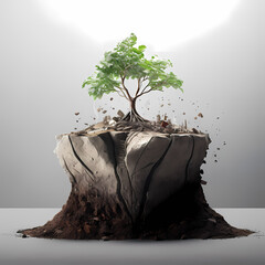 Abstract representation of the concept of resilience