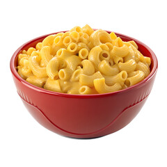 Macaroni and Cheese Dish Isolated on Transparent Background


