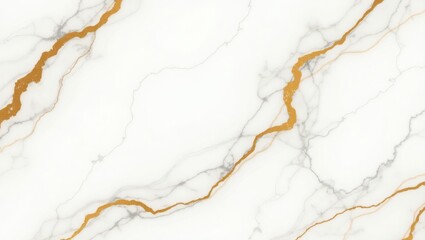a modern white and gold marble texture design. The elegant pattern suggests luxury and sophistication