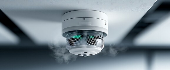 Smoke Detector with Security Camera