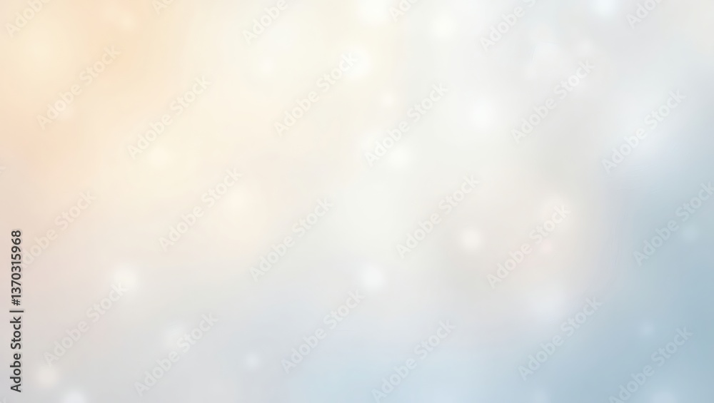 Aufkleber shimmering bokeh effect with pastel colors, creating a soft and ethereal ambiance