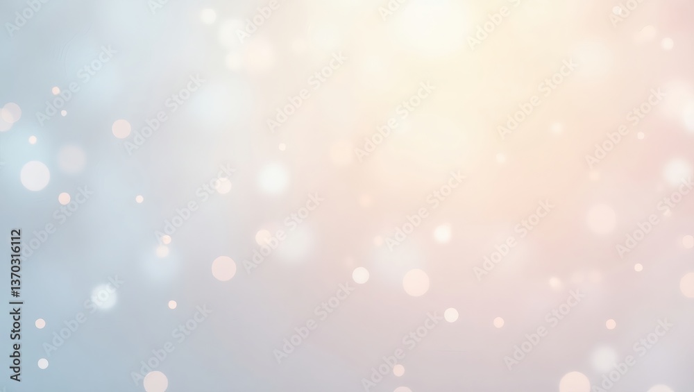 Poster a dreamy, ethereal background with a gentle bokeh effect, evoking a sense of calm and wonder. The soft colors create a serene atmosphere.