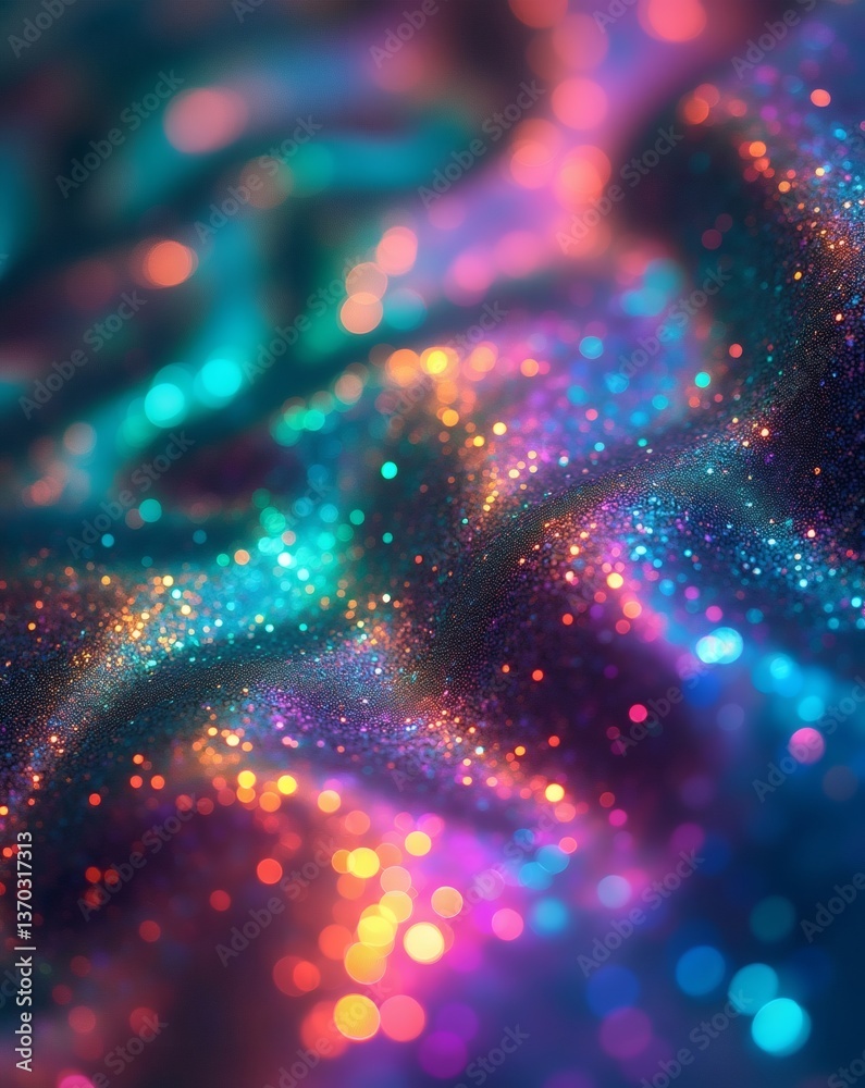 Fototapete abstract glittery background with soft bokeh effect