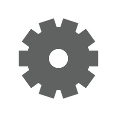 vector illustration of a gear icon vector illustration
