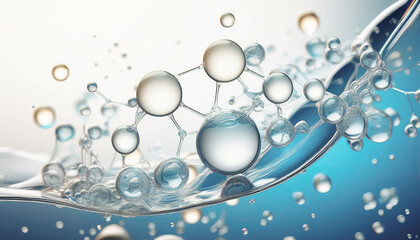 Exploring molecular composition of cosmetic liquid ingredients for skincare innovation