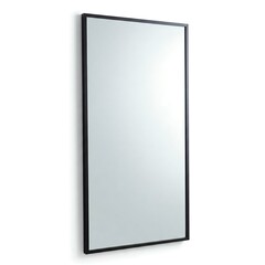 A mirror, isolated on a white background.