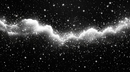 Celestial Cloud: A Galactic Panorama