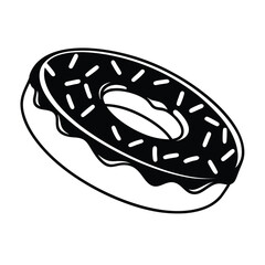 Donut vector illustration