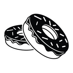 Donut vector illustration