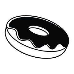 Donut vector illustration