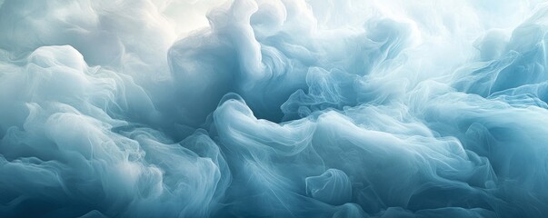 Obraz premium Long exposure of car lights on a winding road at night with orange and blue light streaks visible