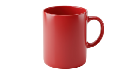 Isolated Red Coffee Mug
