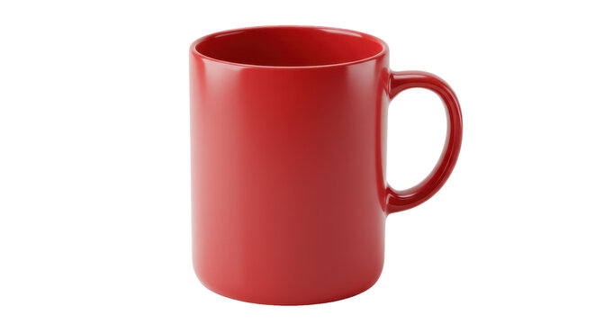 Isolated Red Coffee Mug