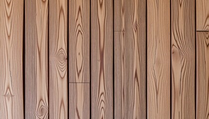 Obraz premium Natural Light Brown Wooden Planks Background Texture Vertical Grain Pattern