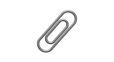 Isolated Paper Clip