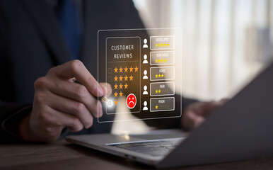 The dissatisfied customer left a negative review and a one-star rating on the popular online...