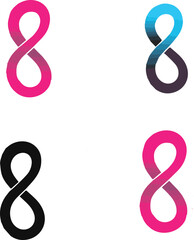 Fototapeta premium Treble Clef Vector Illustration on Blue Background