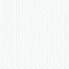 Soft Mint Star Dotted Seamless Pattern On An Isolated White Background
