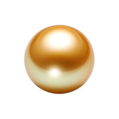 Obraz premium Rare Golden Seahorse on transparent background