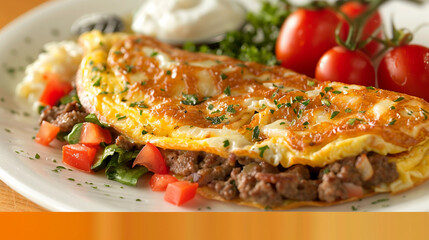 Western Omelette A Savory Morning Delight