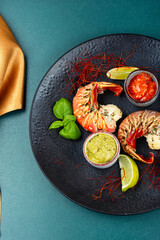 Fresh cooked lobster.