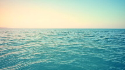 Obraz premium Calm Ocean Water Summer Sunset Seascape