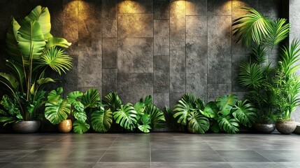 Modern tropical interior design