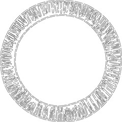 Circle frame