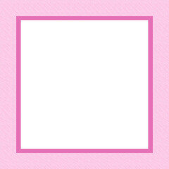 ピンクのポップなフレーム