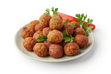 Delicious Lebanese Falafel Plate